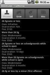 game pic for WeedLaws: Marijuana Law Guide